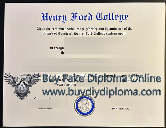 Henry Ford College (HFC) degree