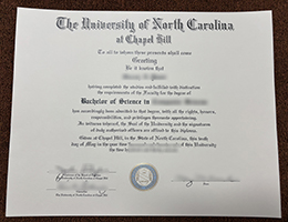 UNC diploma, UNC Chapel Hill degree