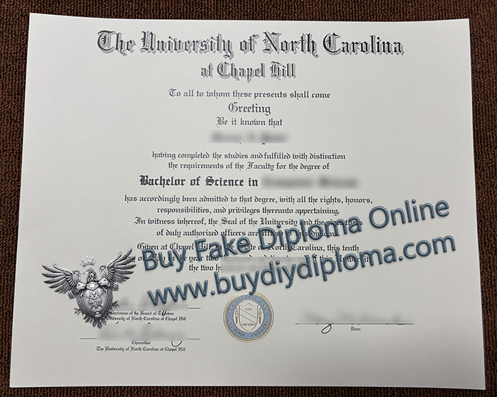 UNC diploma, UNC Chapel Hill degree UNC diploma, UNC Chapel Hill degree