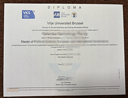 Vrije Universiteit Brussel Diploma