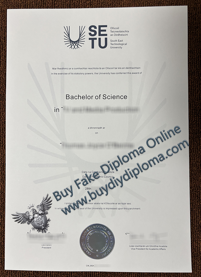 South East Technological University diploma 