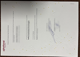 Hogeschool Inholland getuigschrift